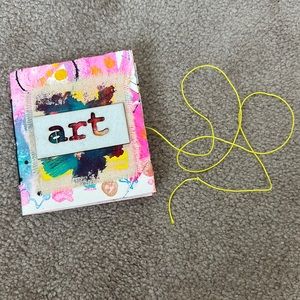 Homemade art journal